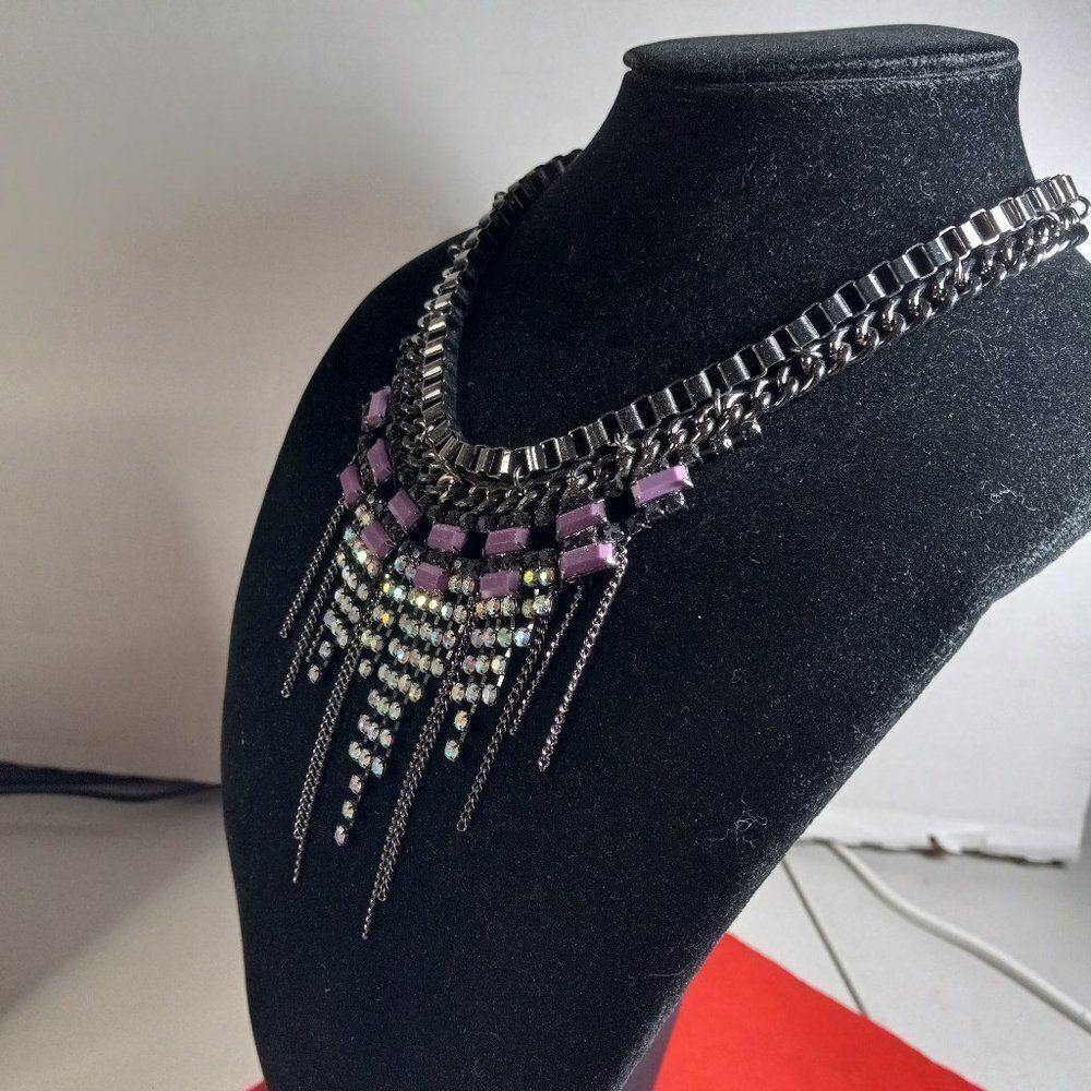 Bcbgeneration Statement Black Chain Dark & Light … - image 2